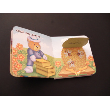 Laminierte Kinder Farbbuchdruck / Wassersichtbuch mit dünnen Blättern